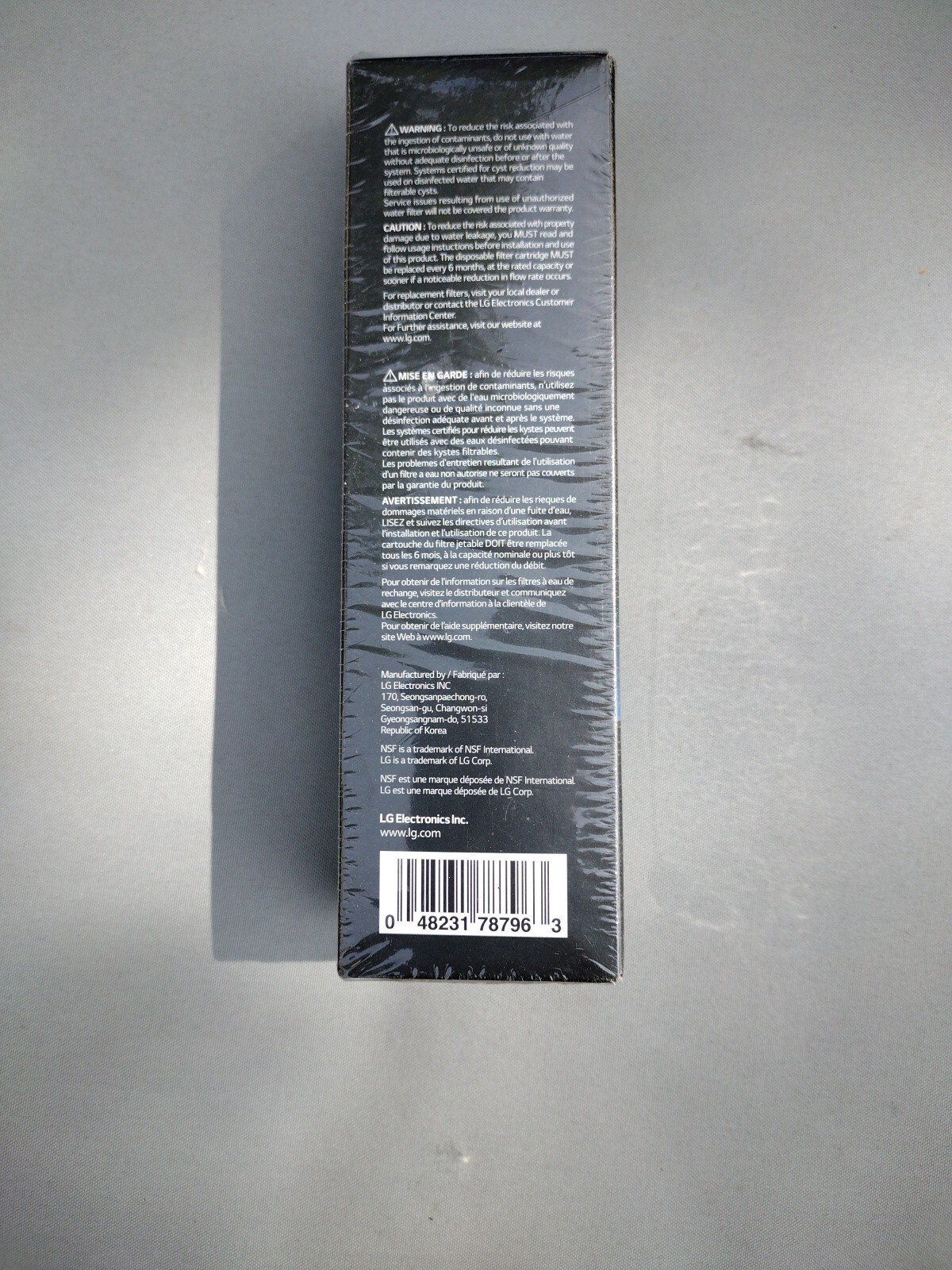 1 PACK Fridge Refresh Replacement Water Filter for LG LT1000P