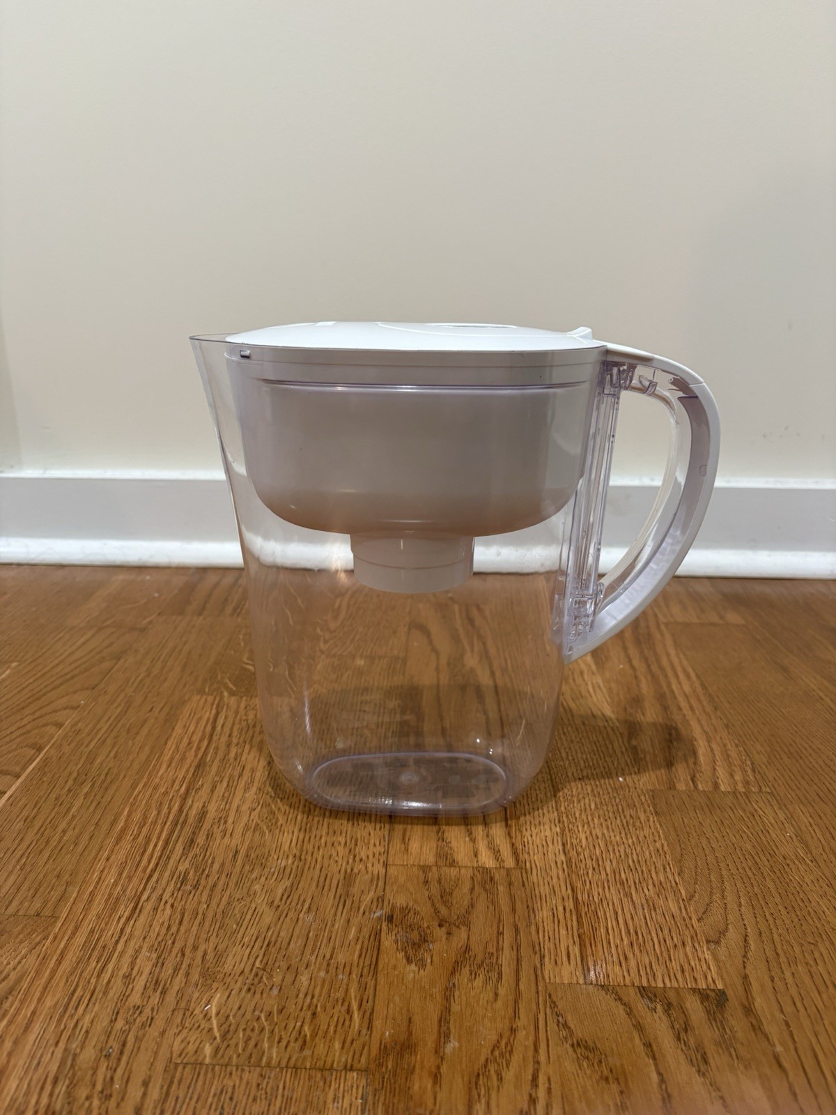 Brita Maxtra+ Water Pitcher Clear Plastic with White Lid Used