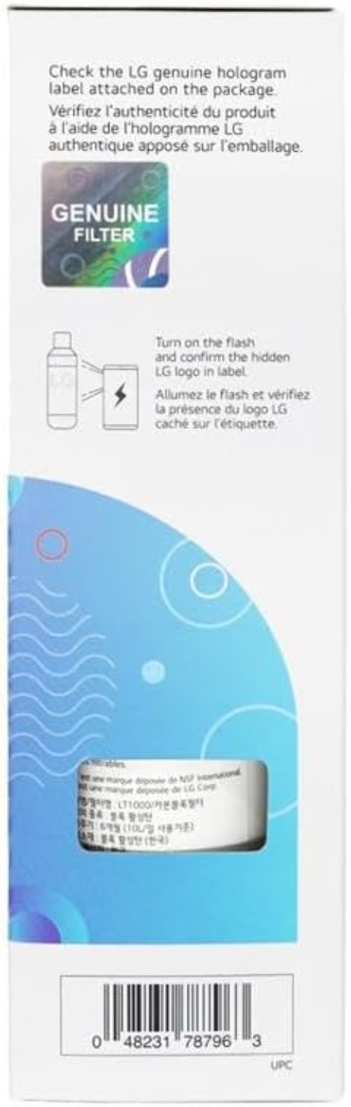 Refrigerator Water Filter Plastic 6- 200 Gallon Replacement Purifier