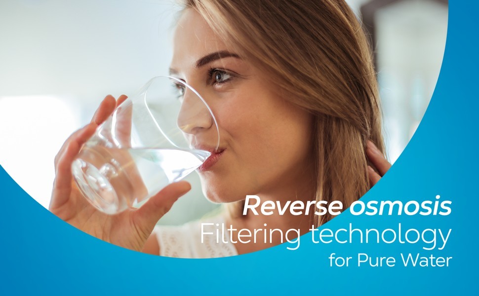 Tankless Reverse Osmosis System 600GPD Under Sink Water Filter RO Purification