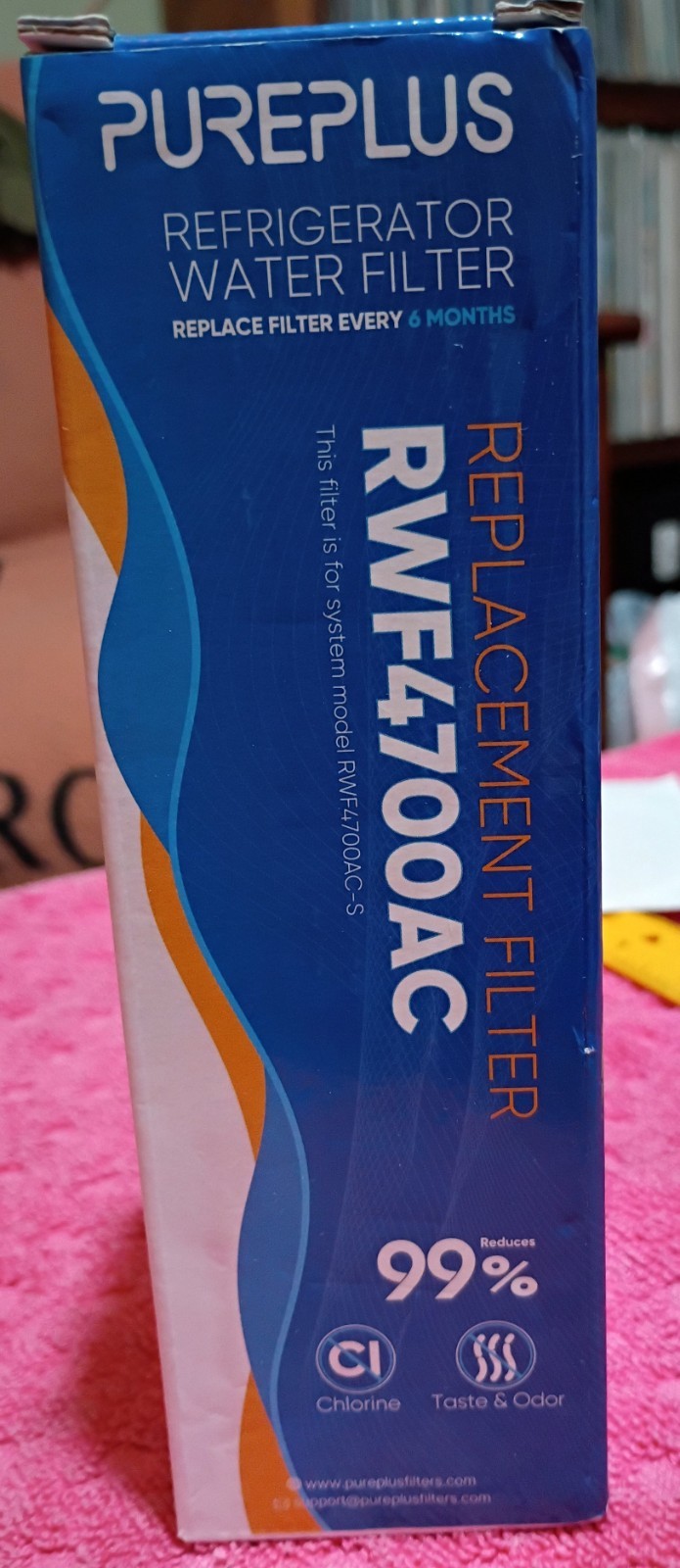 Refrigerator Water Filter: PUREPLUS RWF4700AC – Fit for LG, New In Box