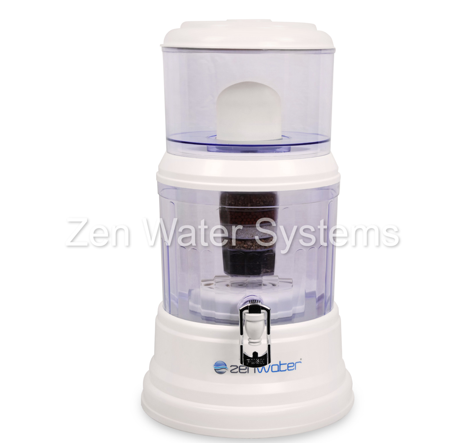 GENUINE ZEN WATER SYSTEMS – 4 GALLON COUNTERTOP WATER FILTER PURIFIER