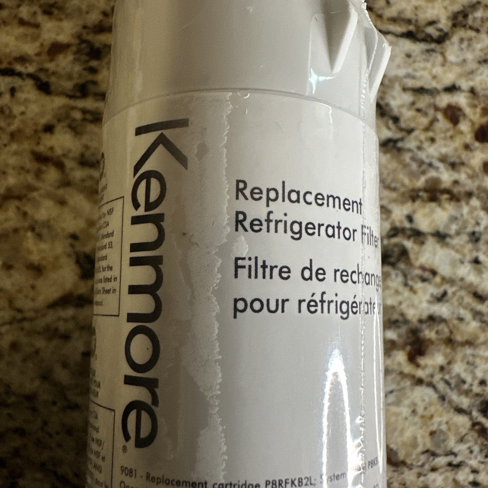 Kenmore 469081 Refrigerator Water Filter – White