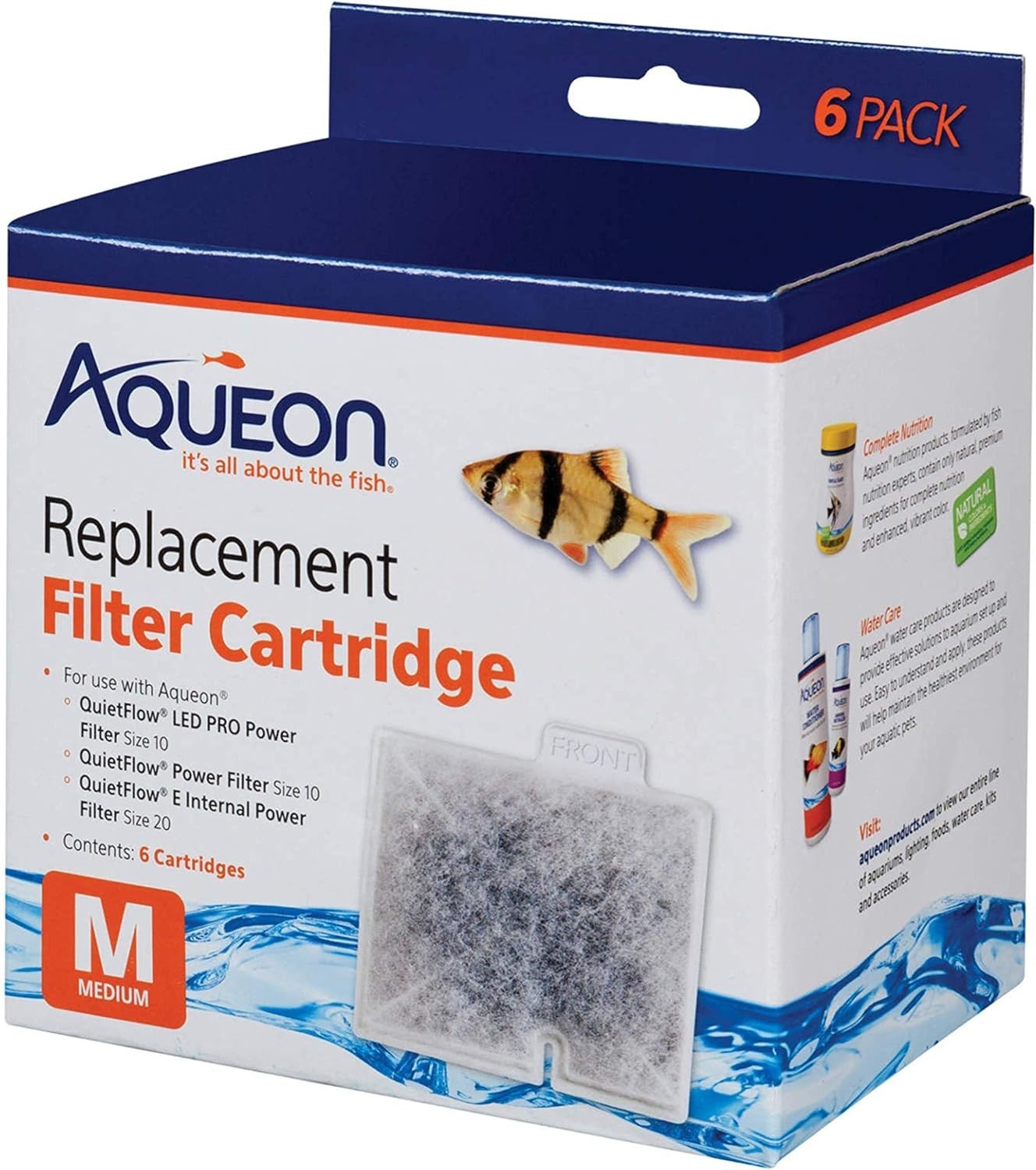 Versatile Medium Replacement Filter Cartridges – 6 Pack for Various Filters