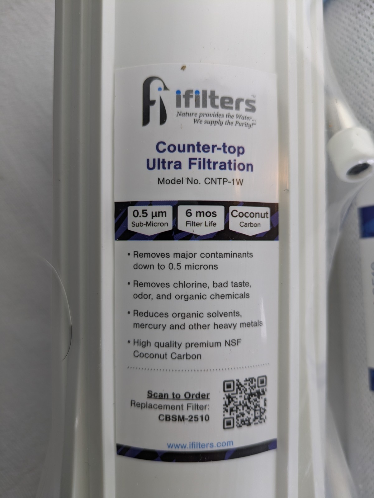 ifilters Countertop Multi Filtration Drinking Water Filter