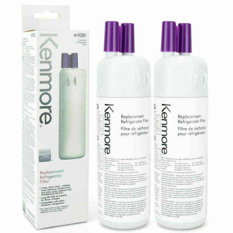 2-6 Pack Kenmore 9081 469081 46-9930 Refrigerator Fresh Ice Water Filter Sealed