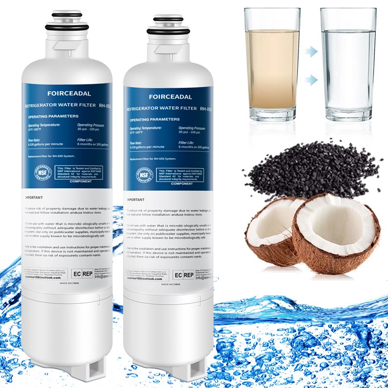 2PACK For Bosch UltraClarity Pro Water Filter BORPLFTR50, BORPLFTR55, RA450022