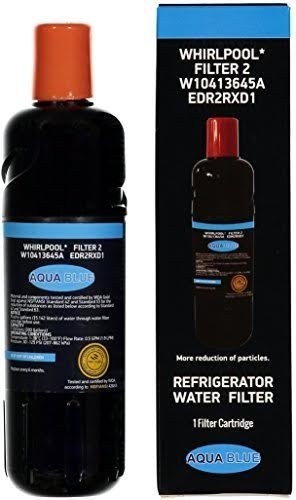 2Pack Refrigerator Water Filter For Whirlpool WRF989SDAW00 WRF989SDAW001
