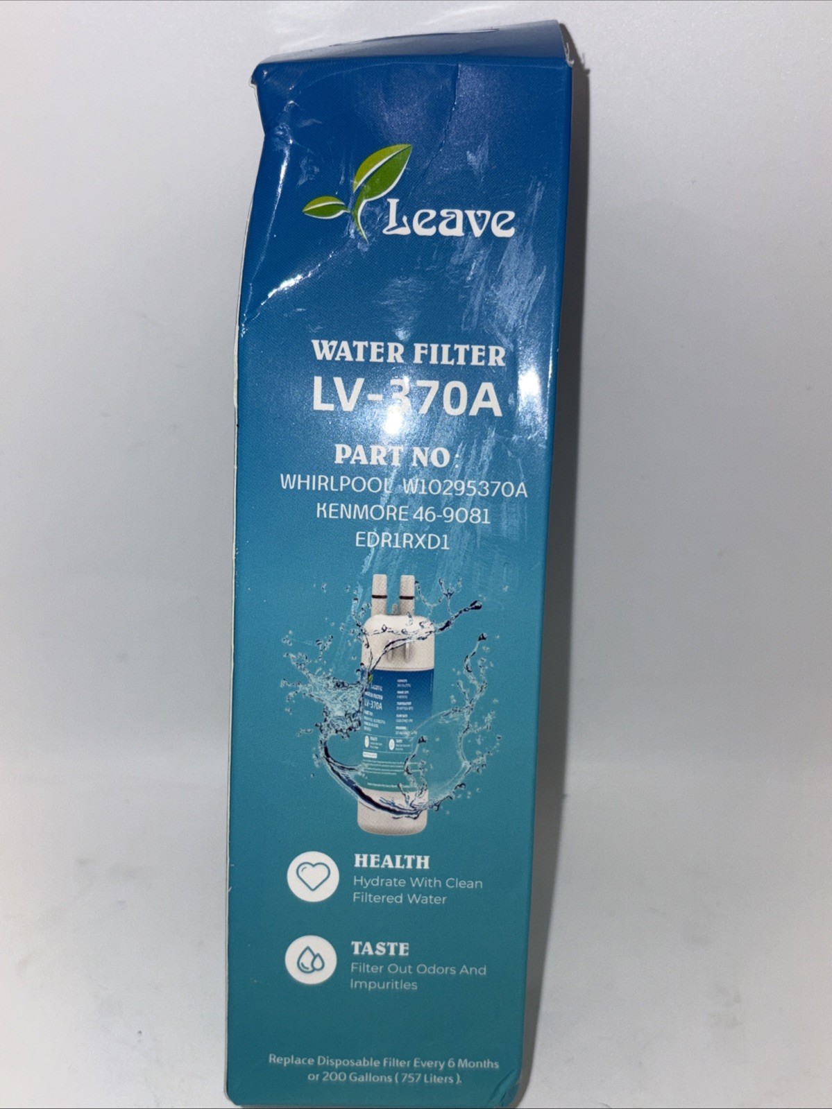 3 – Leave Water Filter LV-370A ( Fits K-nm- 4 6 -9 0 8 1 Brand New & Sealed