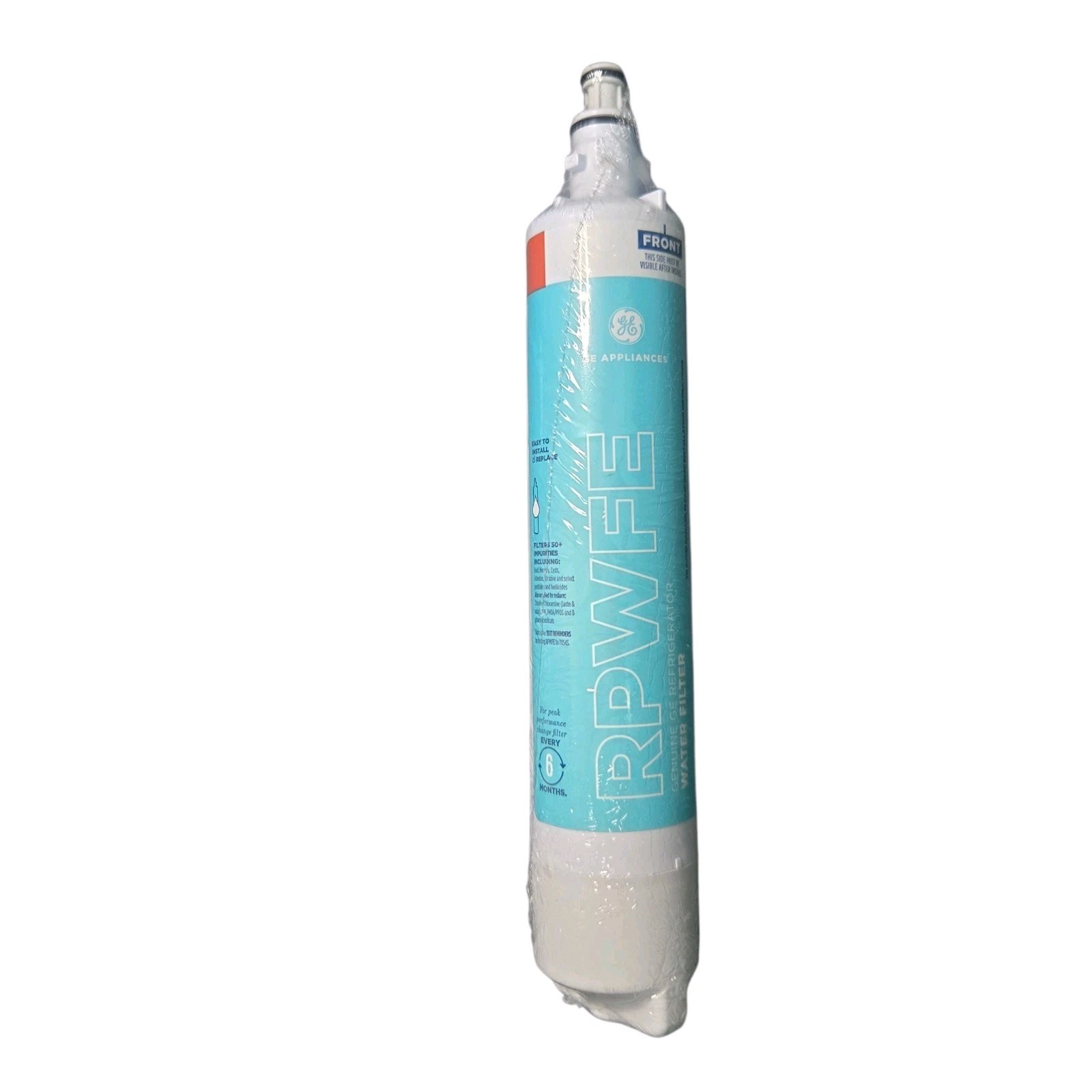 GE RPWFE Refrigerator Water Filter Pack of 1 Genuine Replacement Certified NSF