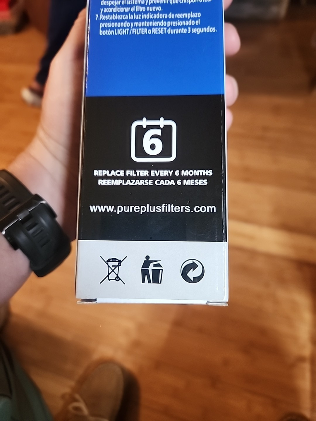 PurePlus PP-RWF1000AH Refrigerator Water Filter Replacement for Kenmore LT600P +