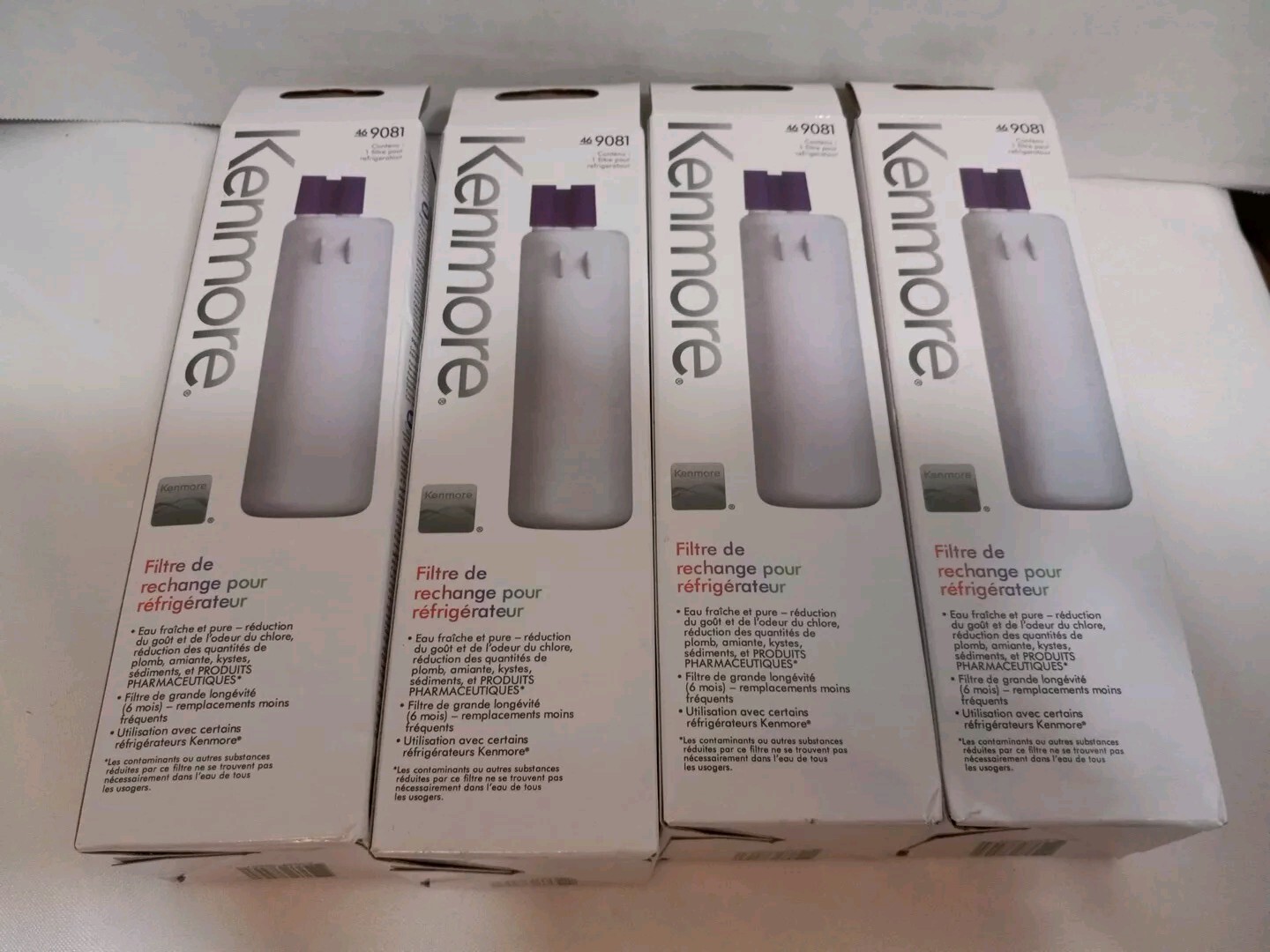 Kenmore Replacement Refrigerator Water Filters 469081 Lot Of 4 New
