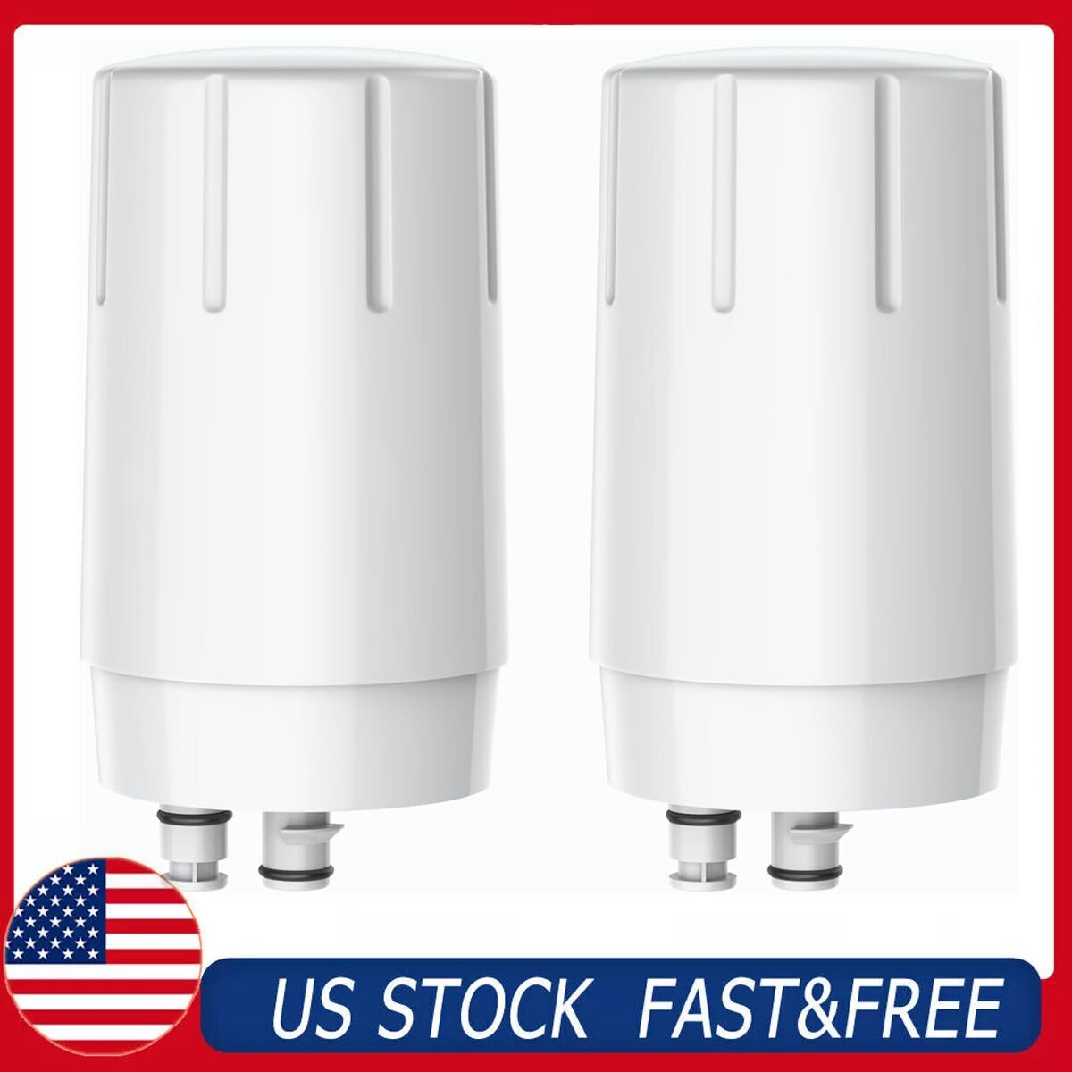 Fil-Fresh 2PCS Replacement for Brita Faucet Filter 36311, 36312, FF-100, FR-200