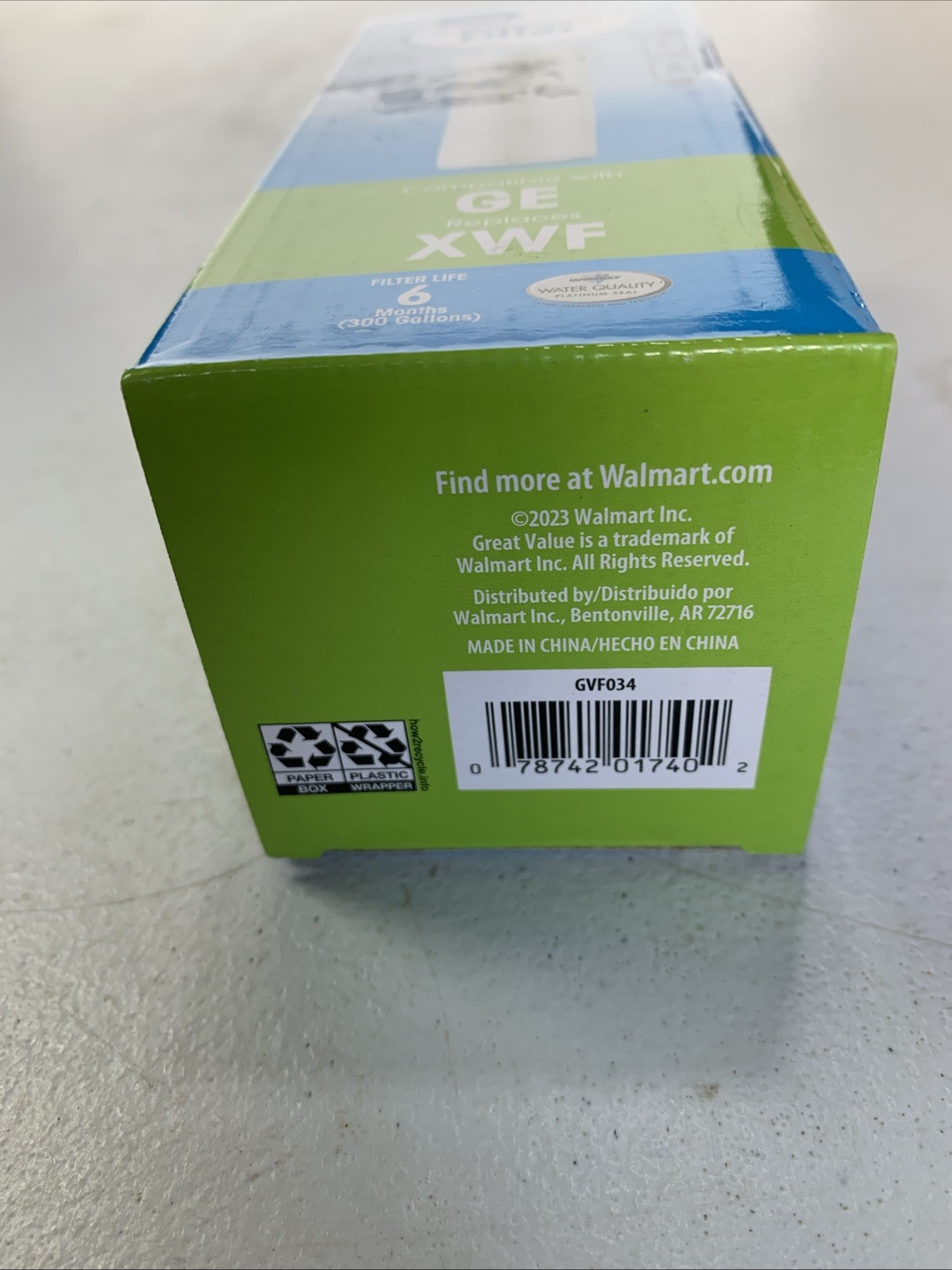 GE Refrigerator Water Filters XWF GREAT VALUE NEW SEALED 6 MONTH 200 GAL