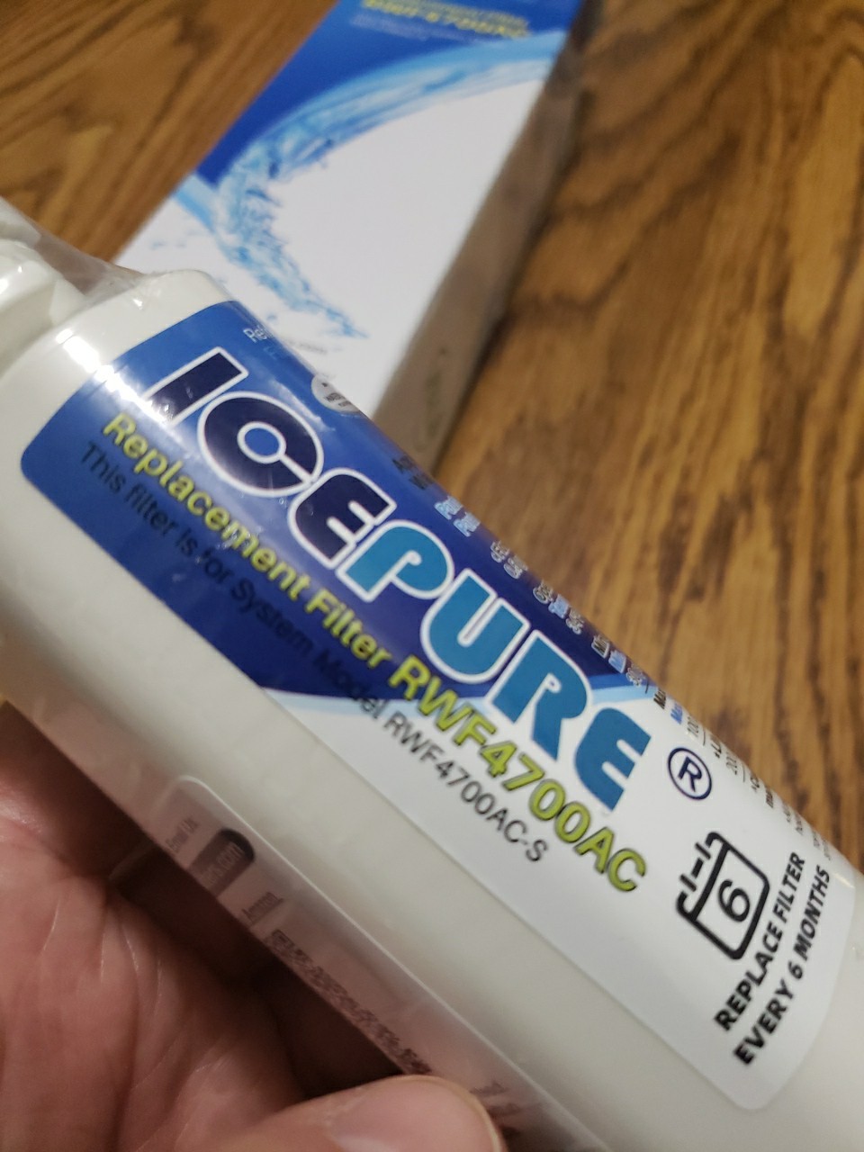 IcePure RWF4700AC Refrigerator Water Filter Replacement New In Box