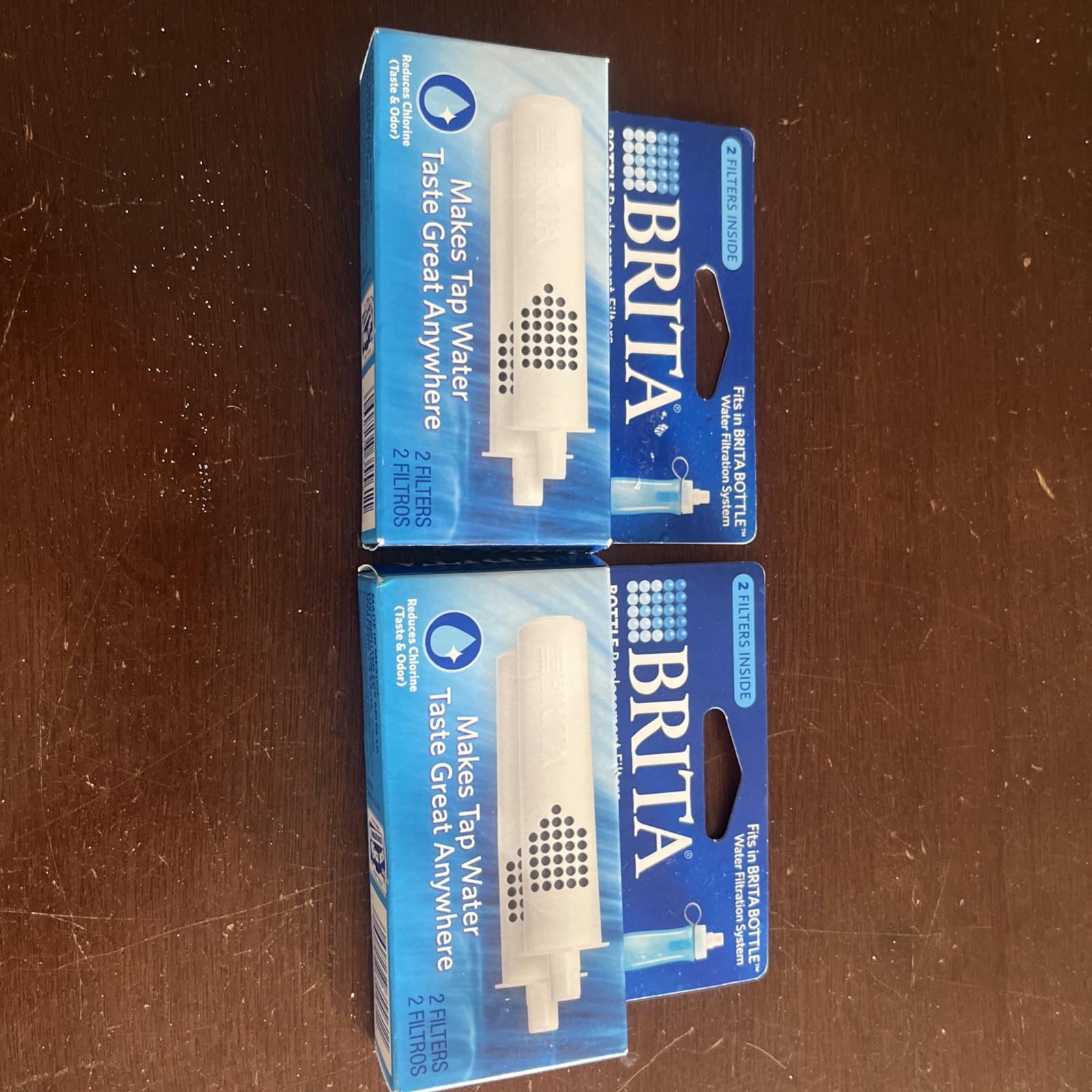 Lot of 2 Brita 35561 Water Bottle Replacement Filter 2 Packs for BRITA BOTTLE