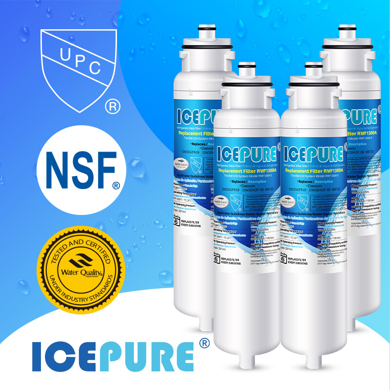 Fit For Kenmore 9130 9310 46-9130 469130 DW2042F09 Water Filter 4 Pack Icepure