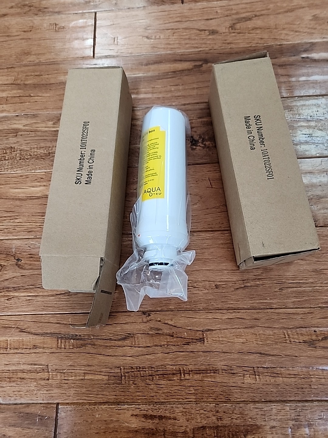 2 AquaTru Pre Carbon Water Filters Stages 1-2 Filter AT2001