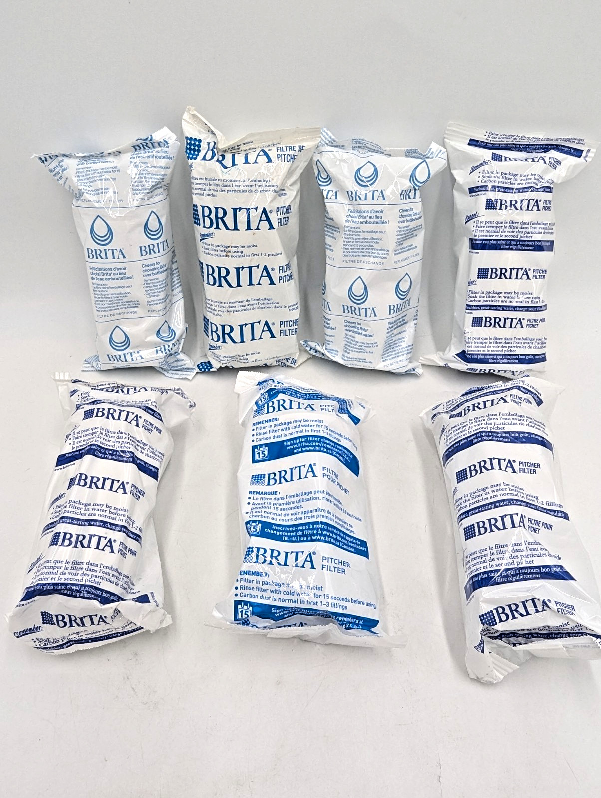 Brita Pitcher Replacement Water Filters – 7 Pack (NOT FOR USE IN BRITA STREAM)