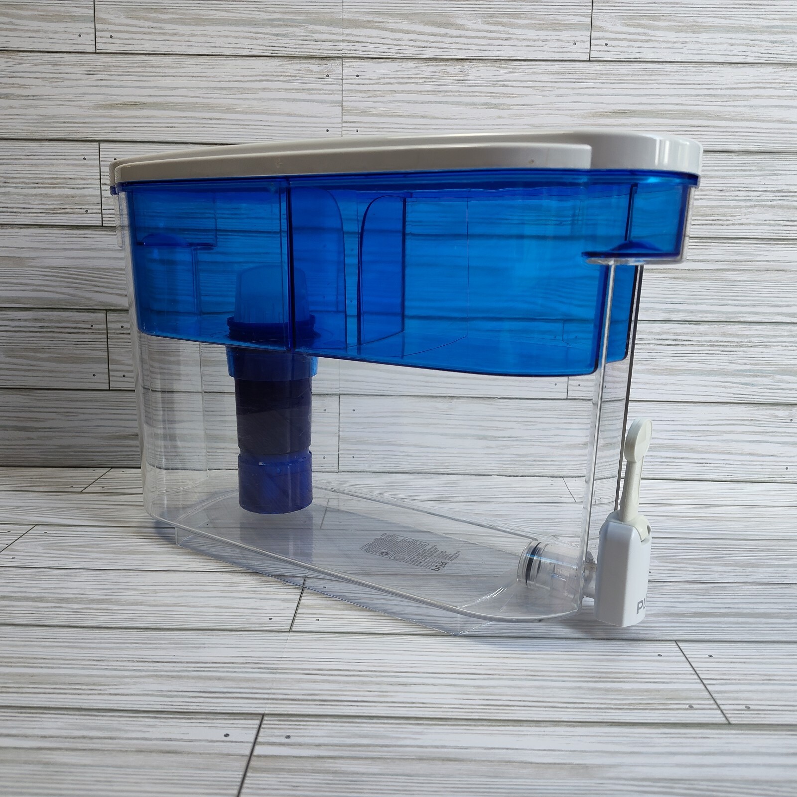 Classic Pur Blue/White Plastic 30 Cup Water Dispenser Filtration System