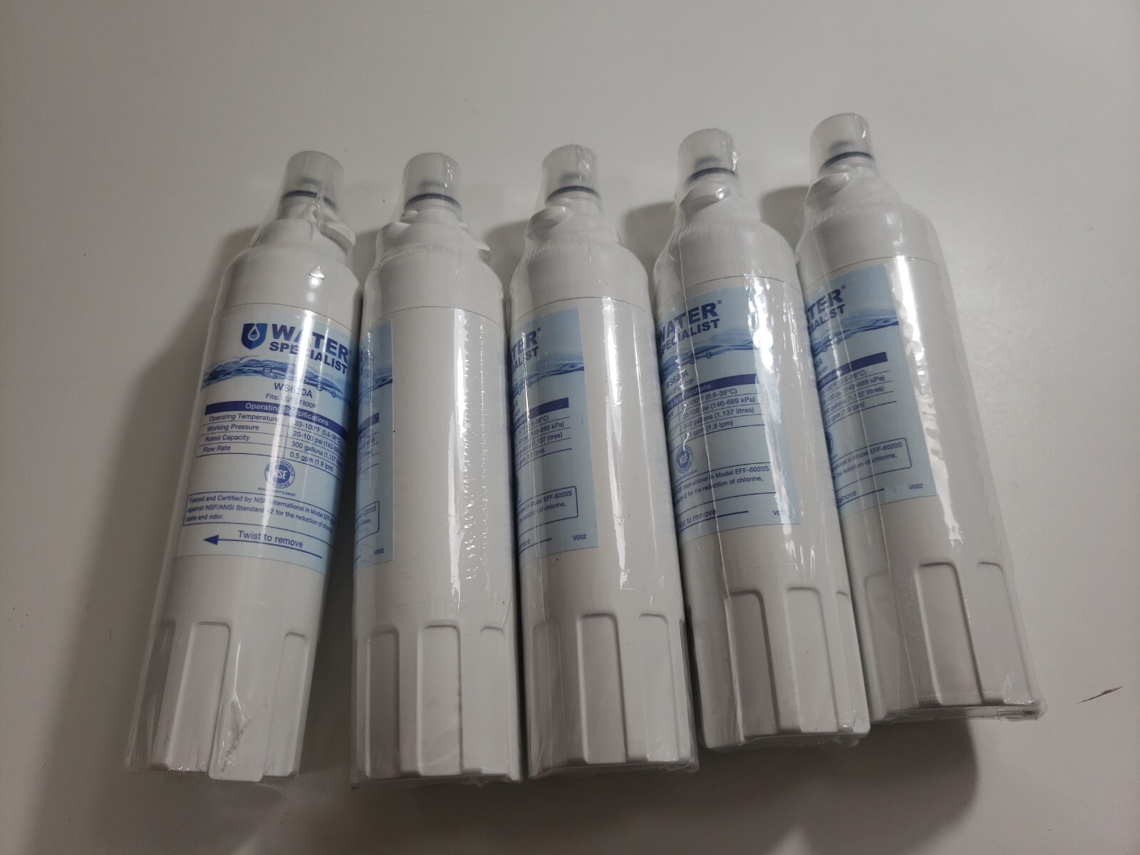 LG LT1000P WS620A Replacement Water Filter NEW SEALED LOT OF 5