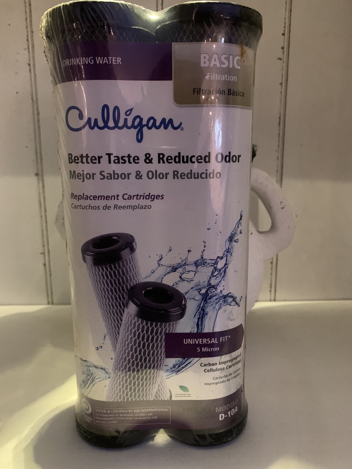 Culligan D-10A Replacement Water Filter Cartridge 8 Total (4 Packs Of 2)