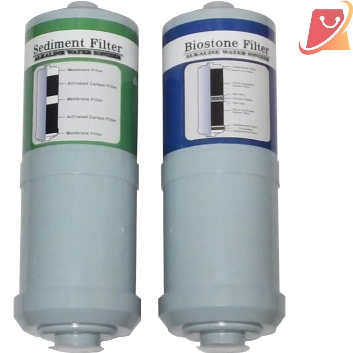 2-Pack Replacement Filters Carbon Fiber 10.2″ Reduces Chlorine for Water Ionizer