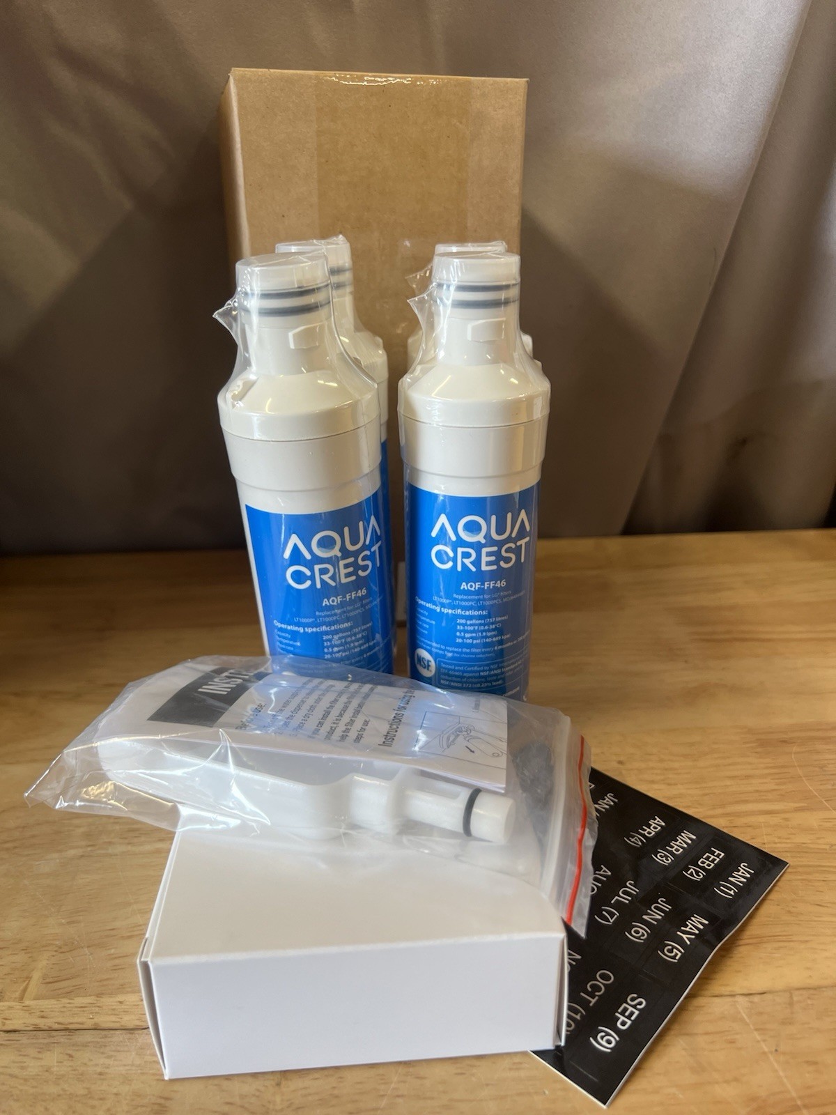 LT1000PC ADQ747935 Replacement for LG® LT1000P® Refrigerator Water 4 combo