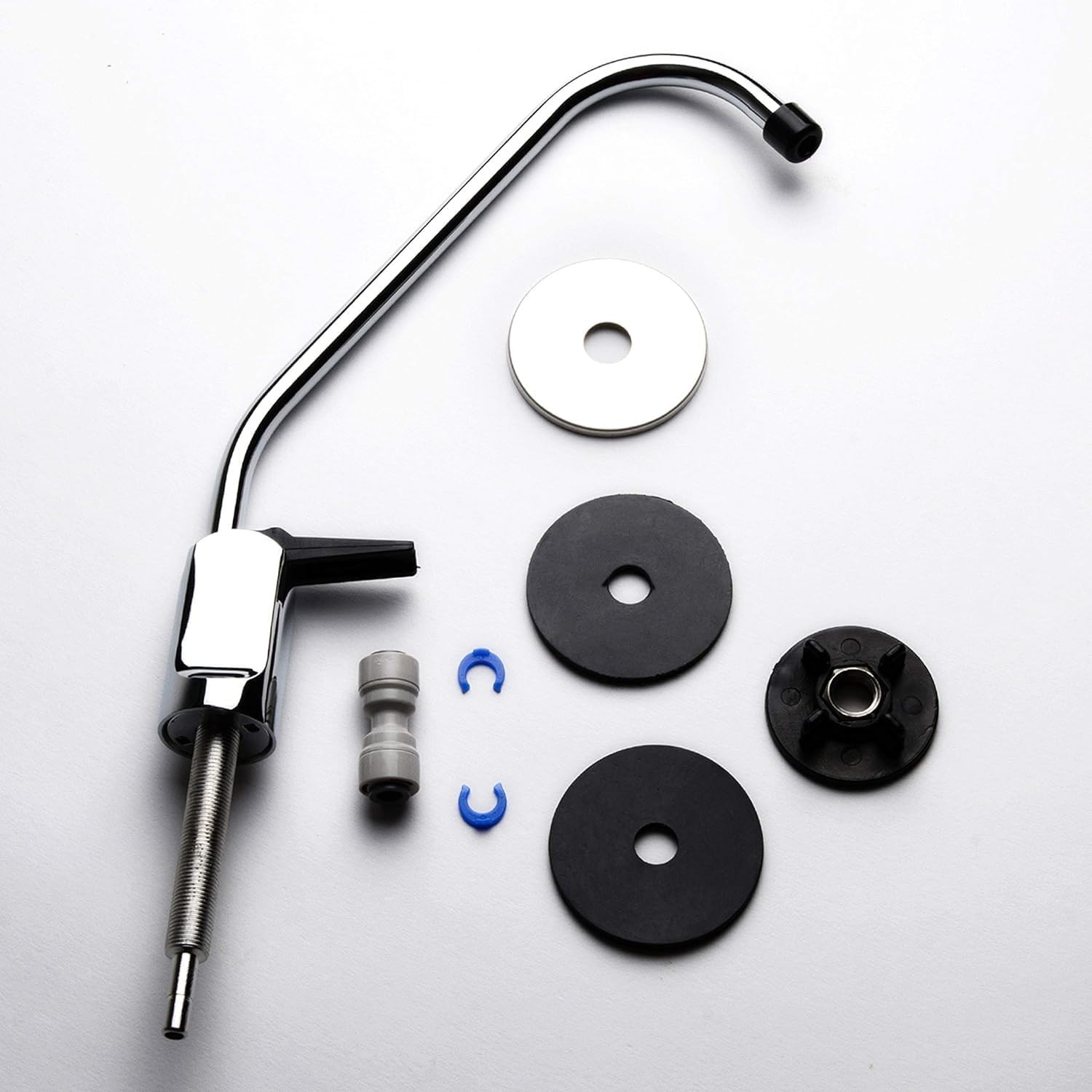 Elegant 9-Inch Lead-Free RO Faucet in Polished Chrome – Modern Kitchen Staple