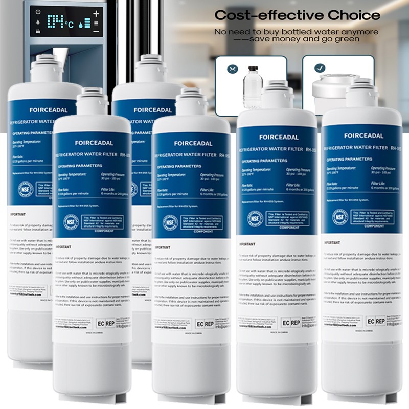 6X-2X White For Bosch Ultra Clarity Pro BORPLFTR50 WFC100MF Water Filter Replace