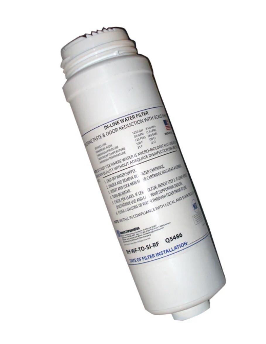 In Line Water Filter Chlorine Taste And Ordor Reduction With Scale Inhibitor