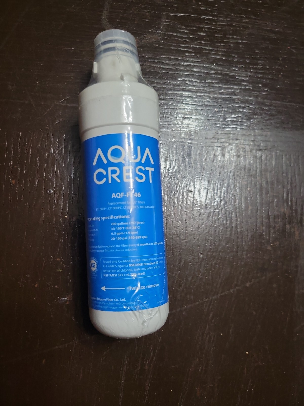 Aqua Crest AQF-FF46 – lt1000p – lt1000pc – lt1000pcs