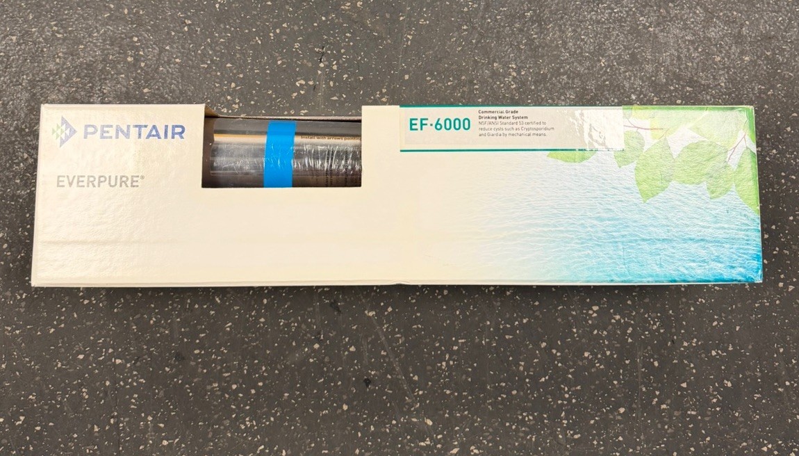 Pentair Everpure EF-6000 Drinking Water System, Includes Filter Head & Cartridge