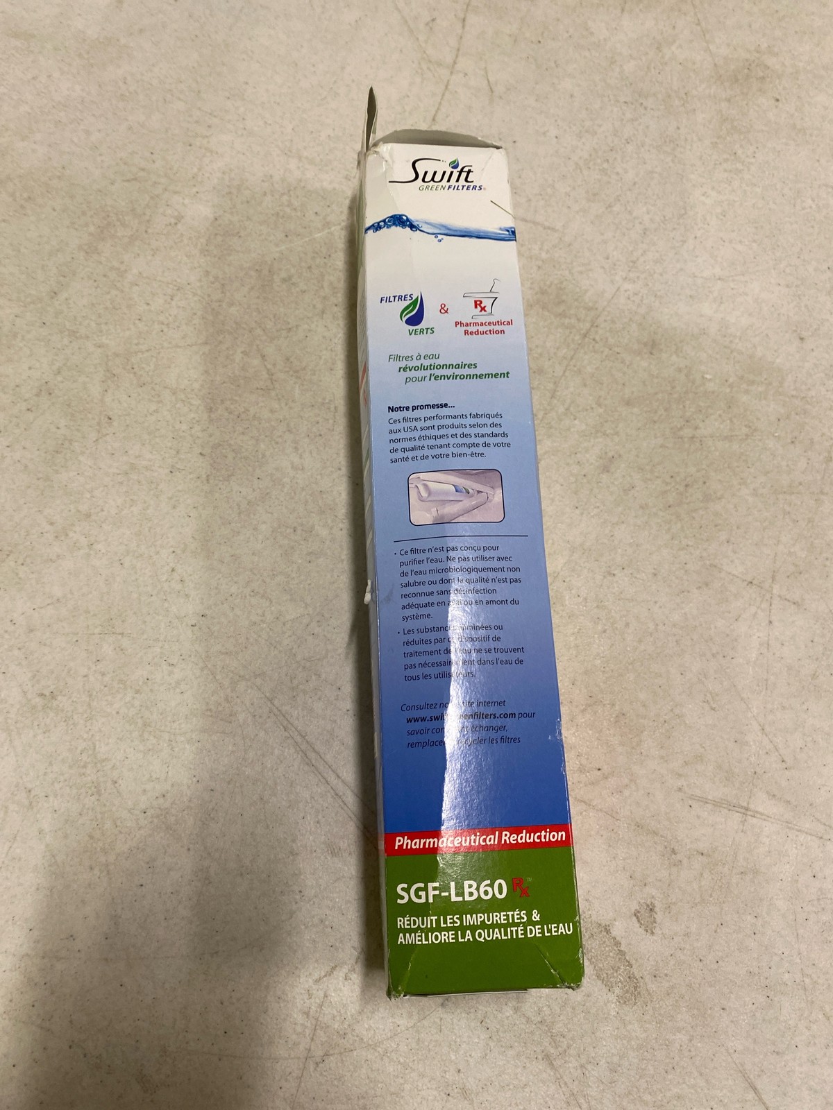 SGF-LB60 Rx Water Filter for LG Models by Swift Green Filters (1 Pack)