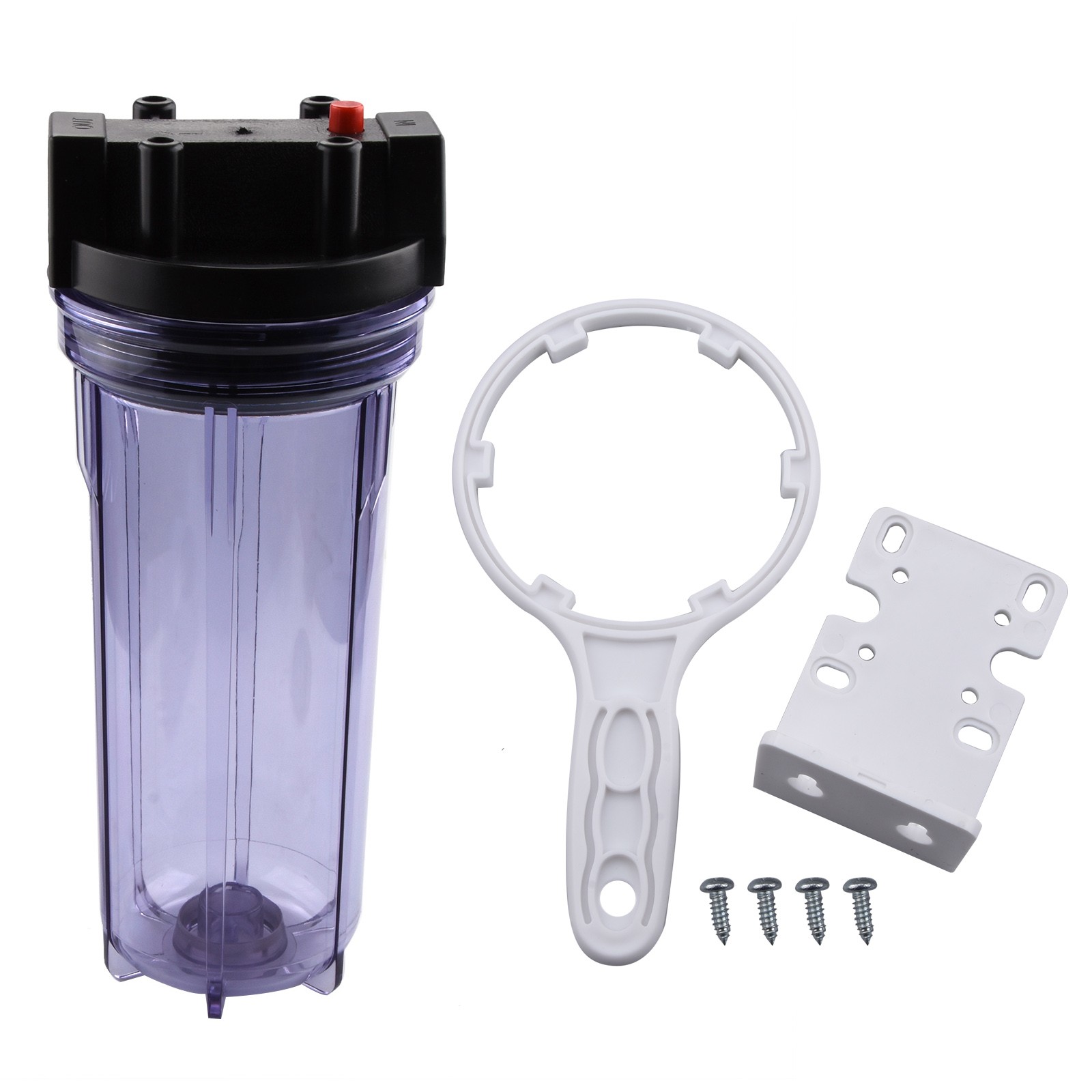Whole House Water Filter Vessel 3/4″ NPT For 10″ x 2.5″ Replacement Cartridges
