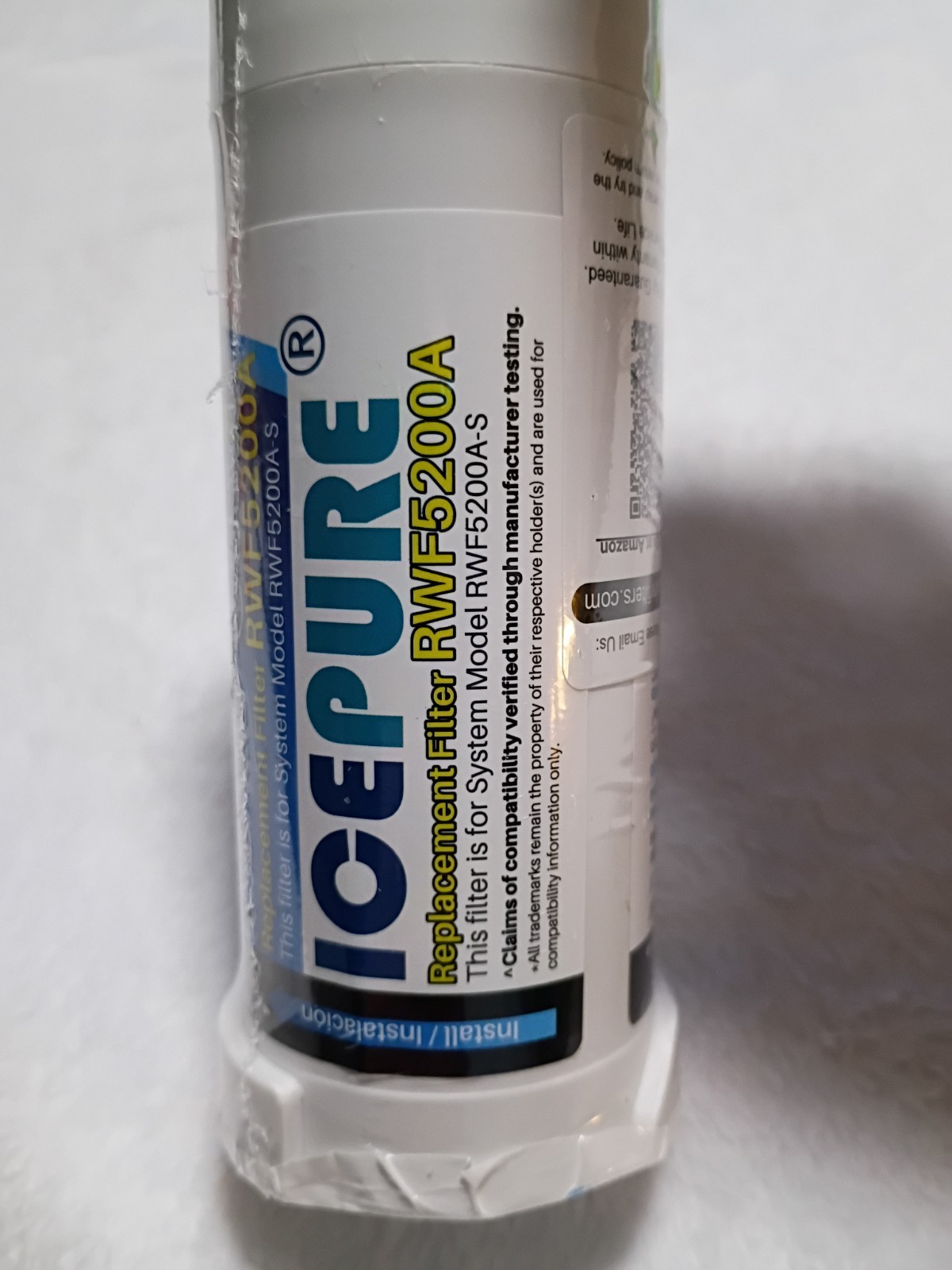 ICEPURE RWF5200A Water Filter Compatible for XWF (NOT Compatible for XWFE)