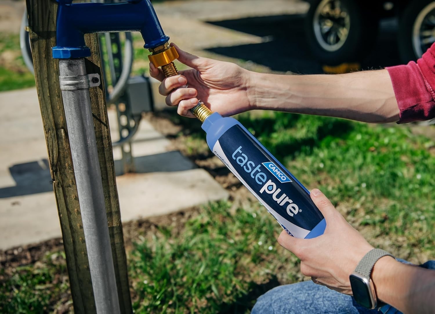 Tastepure RV Water Filter – Advanced RV Inline Water Filter with Flexible Hose