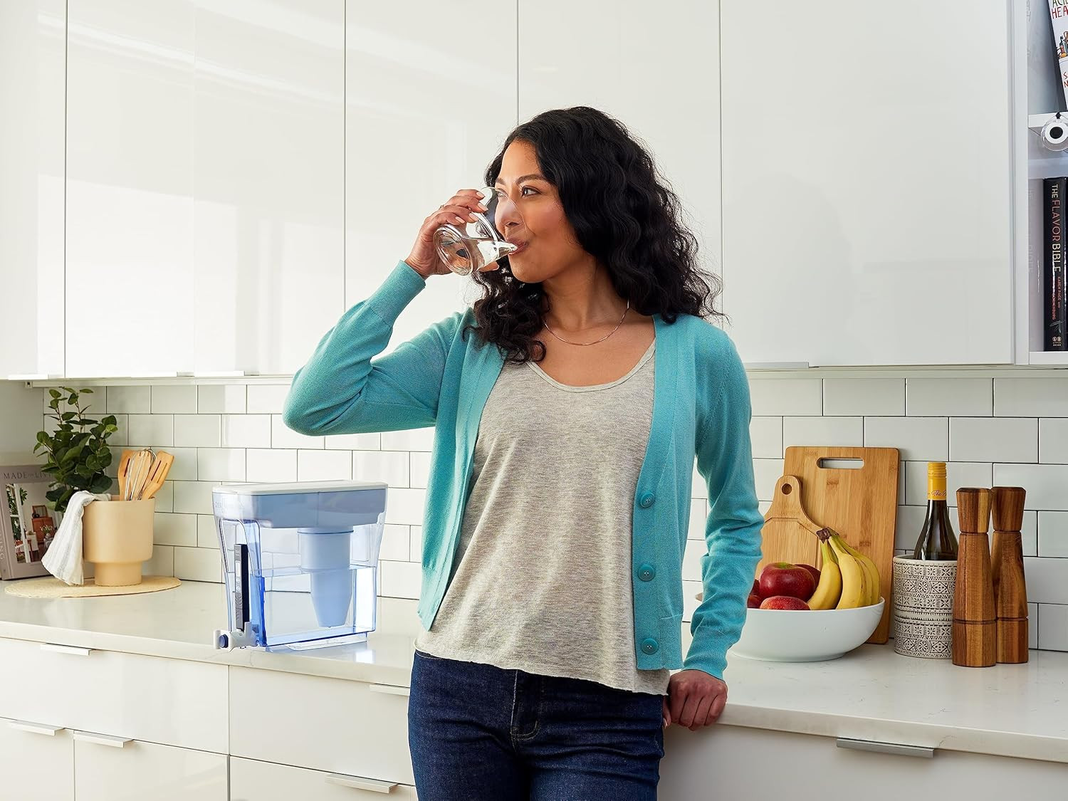 20-Cup Ready-Pour 5-Stage Water Filter Dispenser with 0 TDS Water Filter – IAPMO