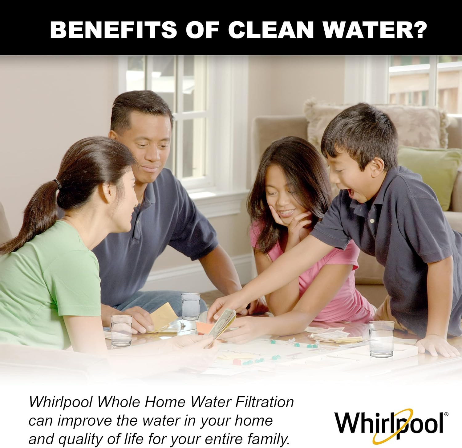 Whirlpool Granular Activated Carbon 10″ X 2.5″ Replacement Water Filter WHKF-GAC