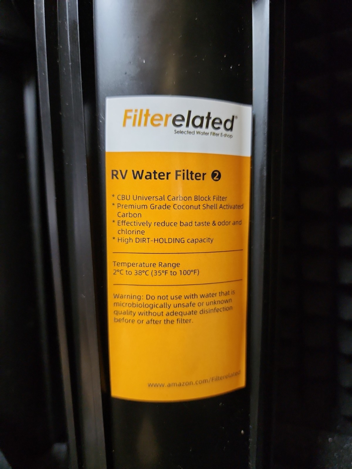 Filterelated RV Dual Water Filter System with 3/4 Brass Fittings Two Filters Inc