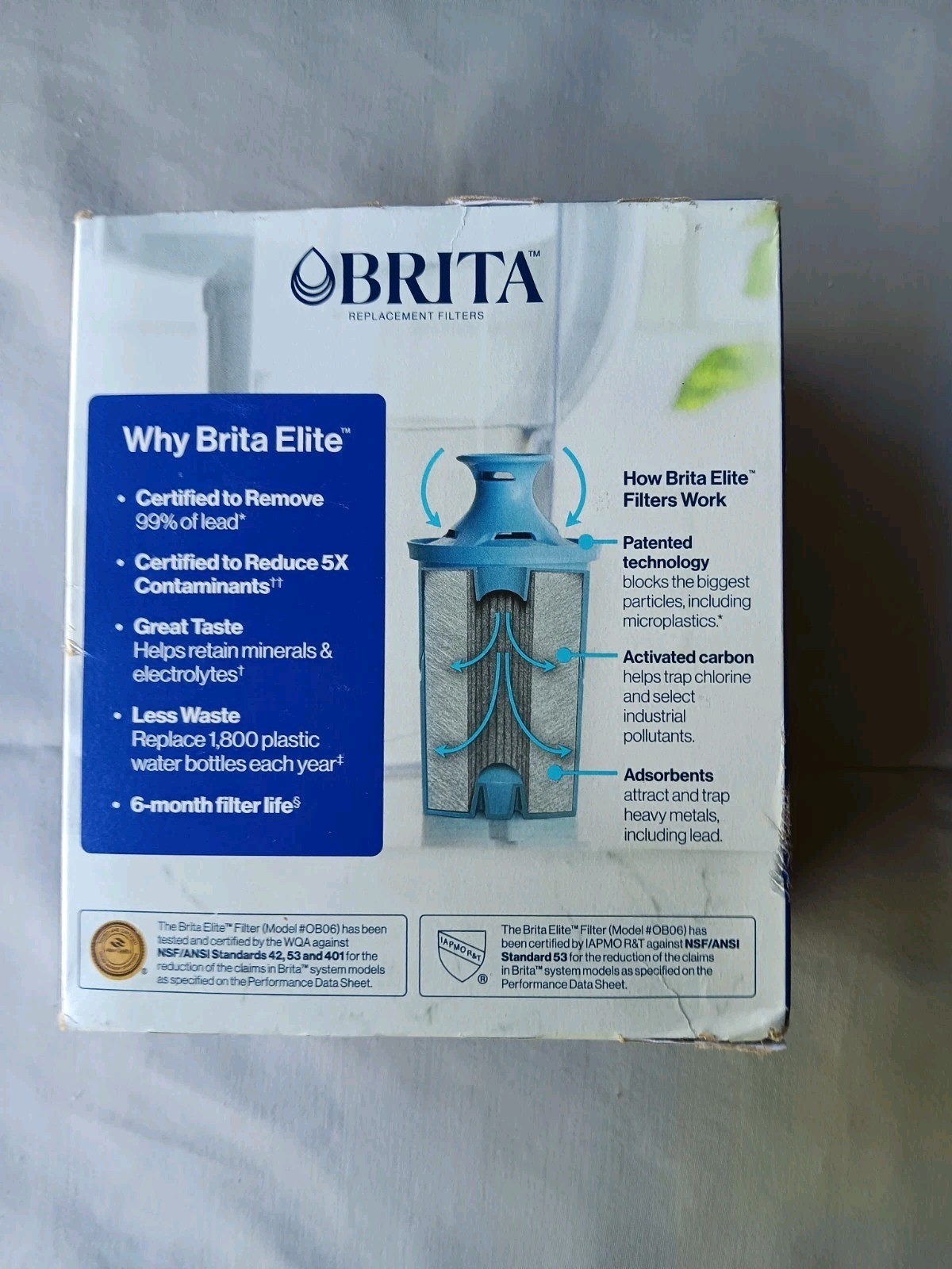 Brita Longlast Replacement Filters for Pitchers Dispensers – 2 Count