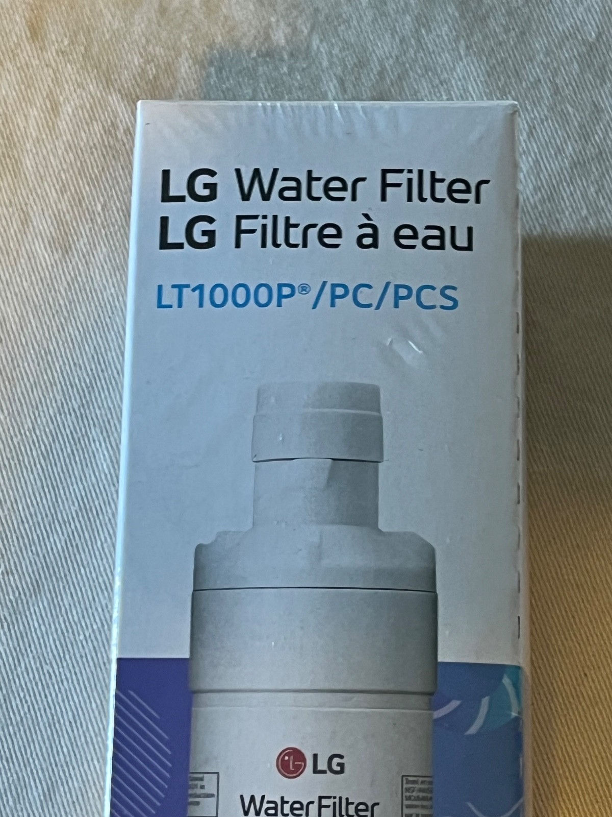 LG LT1000P/PC/PCS Water Filter White Genuine LG Brand NEW SEALED