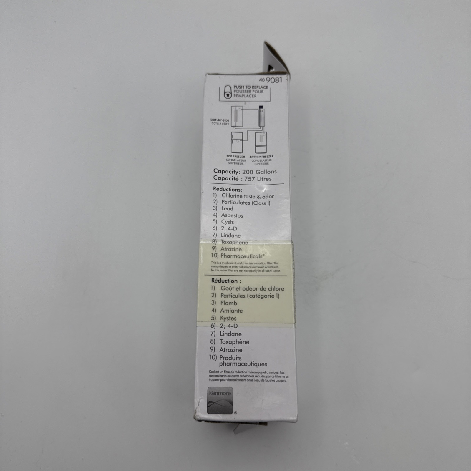 Kenmore 469081 Refrigerator Water Filter – White