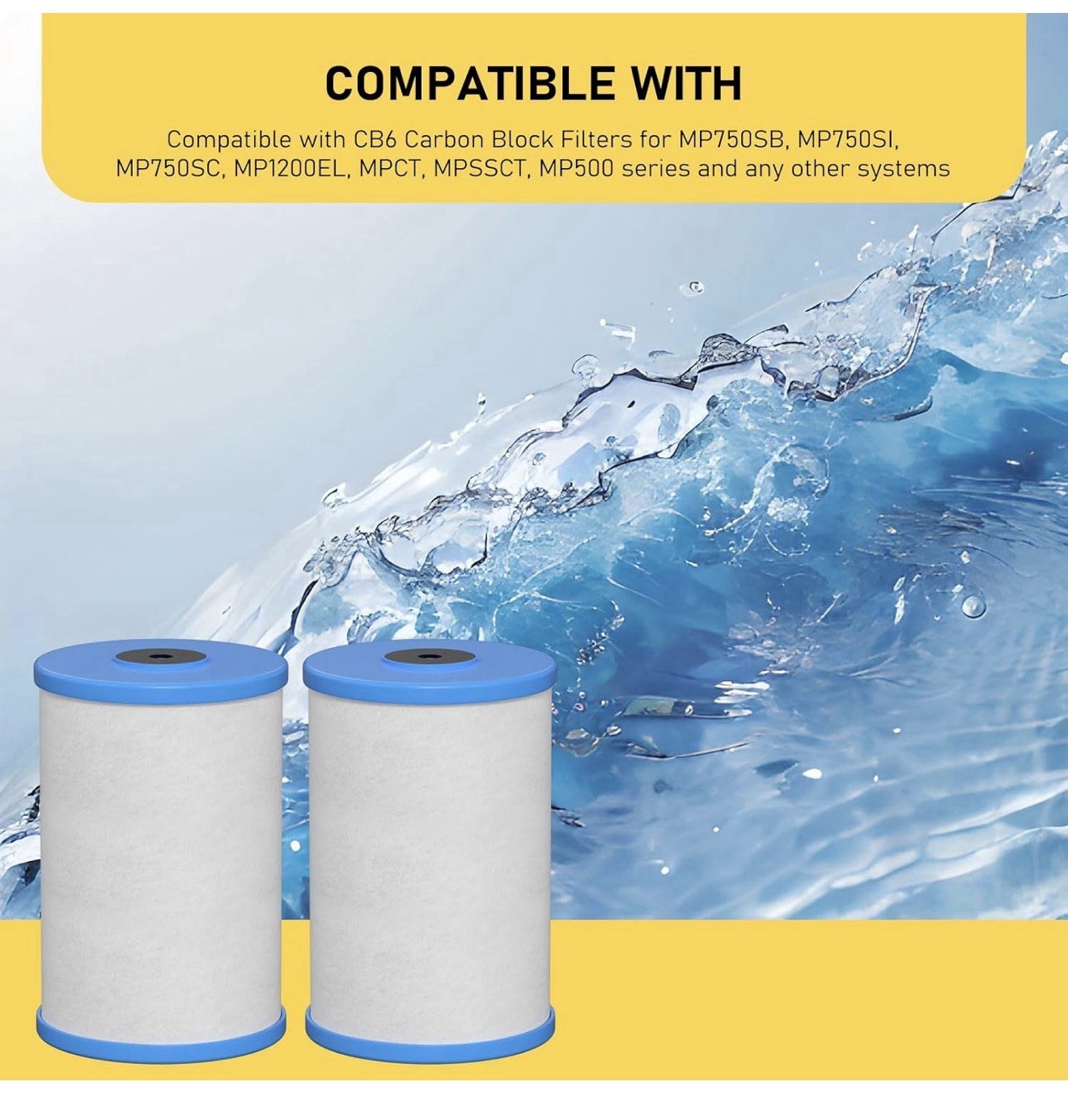 Activated Coconut Carbon Block Filters Compatible with Frescapure 4000 4500 5000