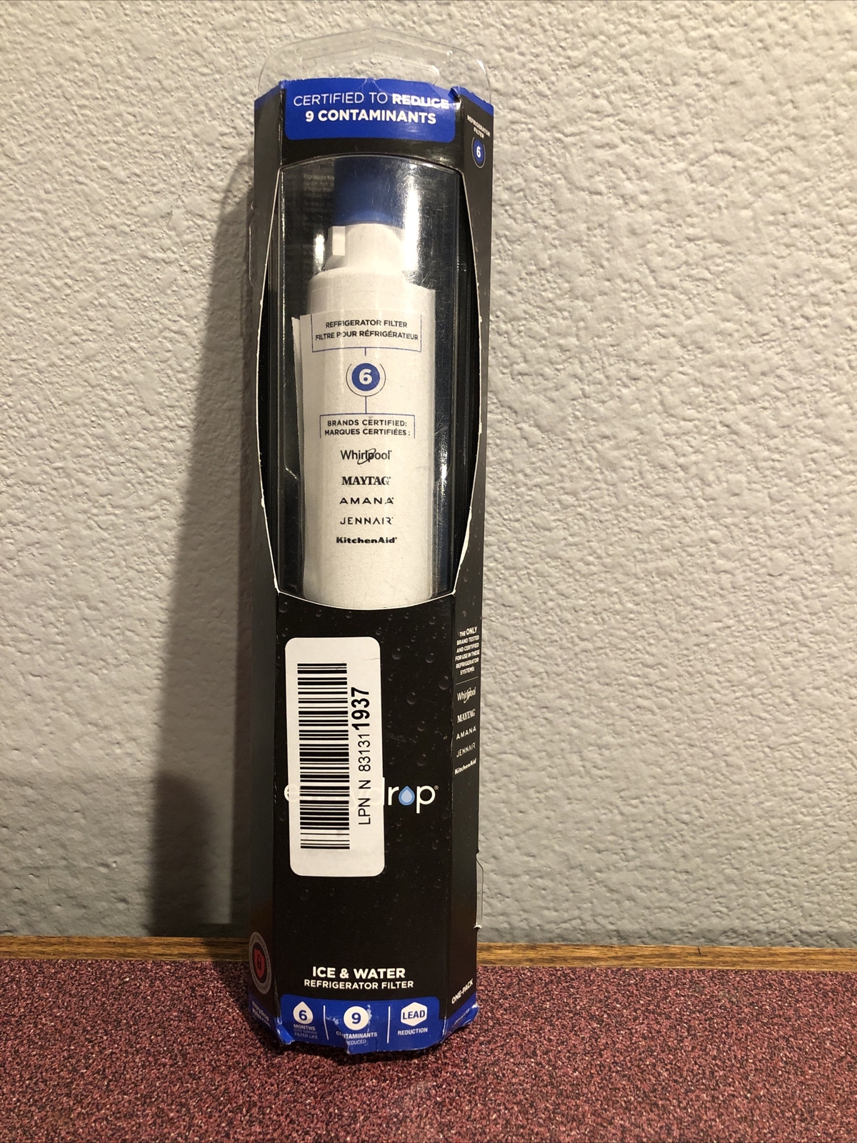 EveryDrop Various Brands EDR6D1 Ice and Refrigerator Water Filter # 6