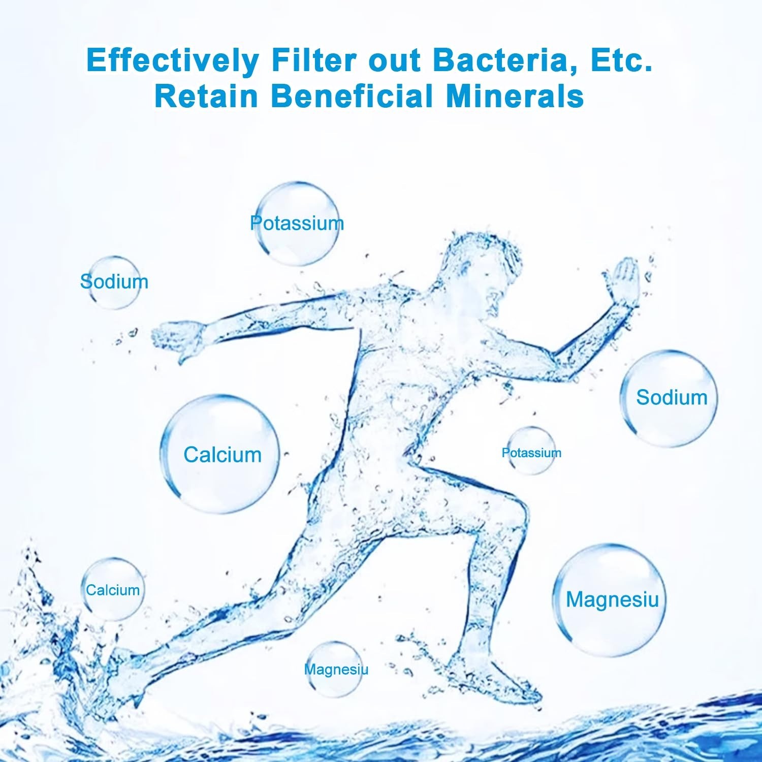 Ultra Filtration Under Sink Water Filter System – 6 Stage, Reduces Chlorine, Odo