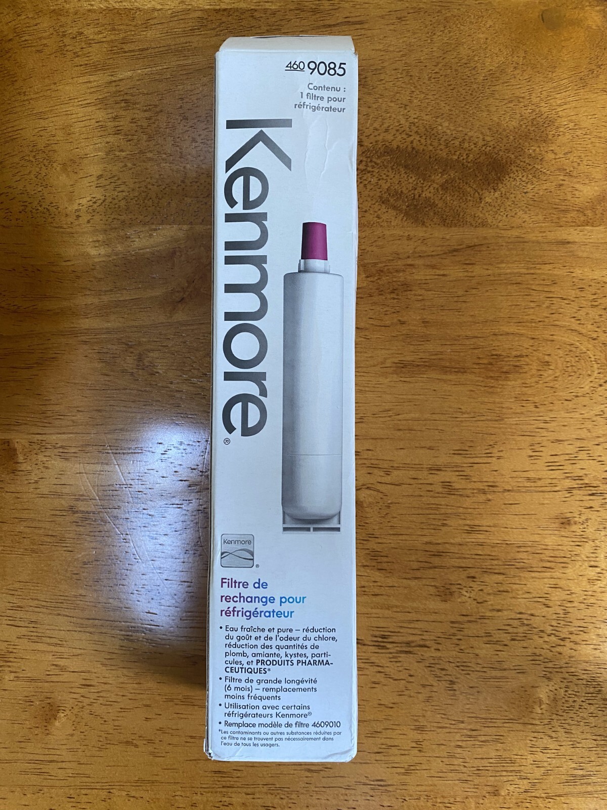 Kenmore 9085 Replacement Refrigerator Water Filter (460985). 