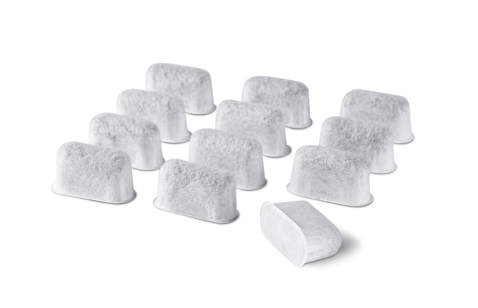 12-Pack Replacement Charcoal Water Filters for 12 Count (Pack of 1), White