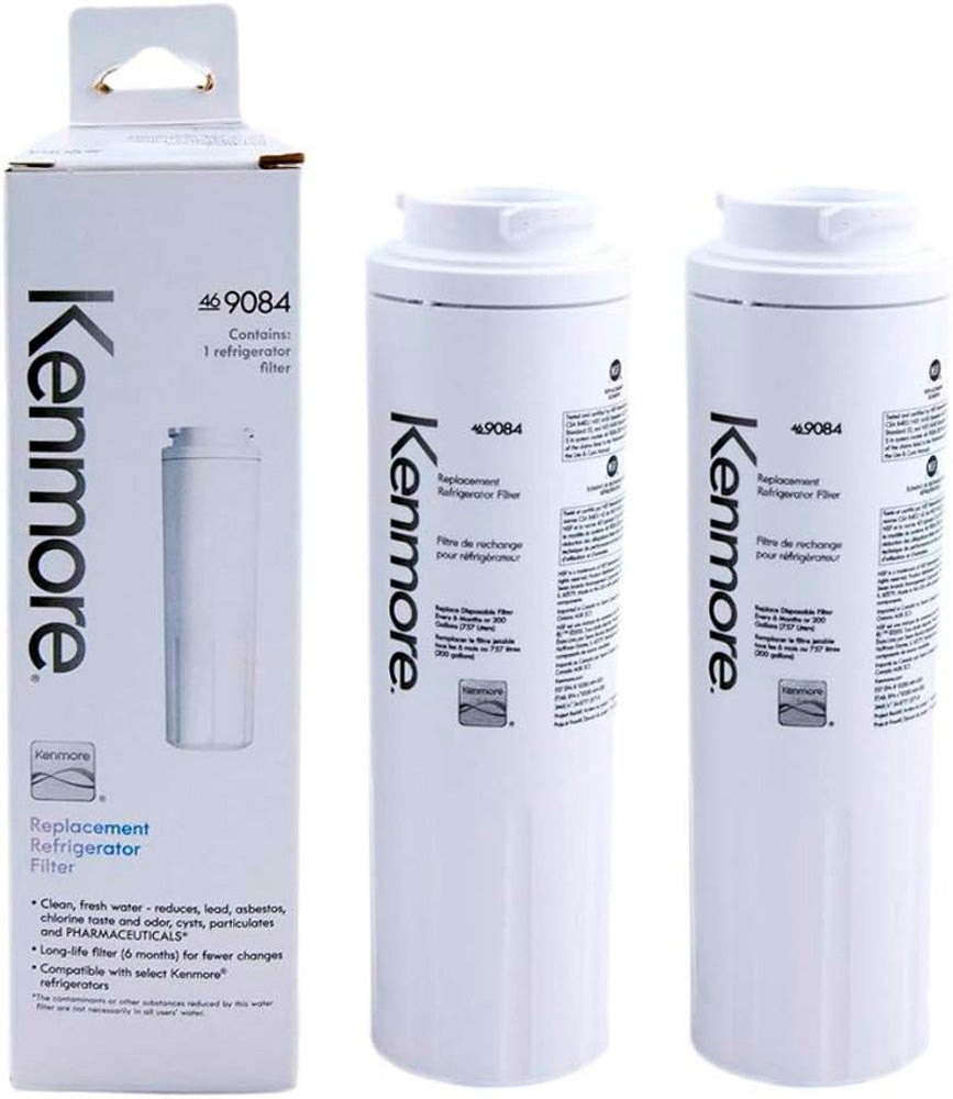 US Stock 2PK Replacement Refrigerator Kenmore Water Filter Kenmore 9084 46-9084