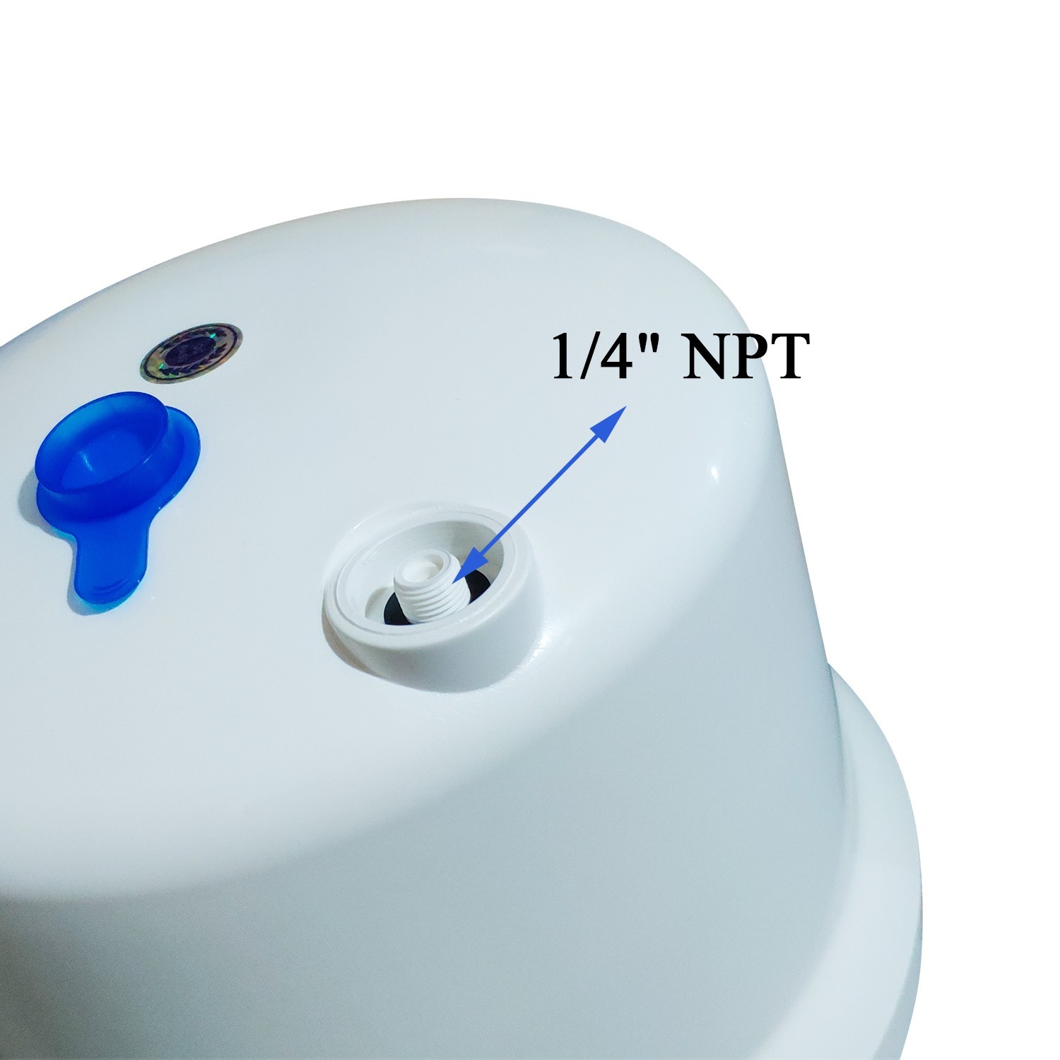 4.0 Gallon RO Water Storage Tank for Reverse Osmosis System NSF Certificated 1/4